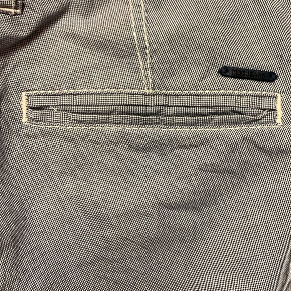 Mac Jeans Lenny Gray Blue Slim Fit Flat Front Chino Style Jeans Size 33/34 - Picture 12 of 15